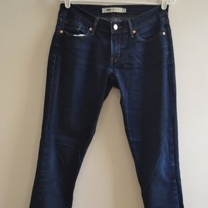 Levis 524 Skinny dark blue
